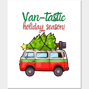 Van-Tastic Holiday season Posters and Art